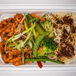 Honey garlic chili crisp shrimp noodles 150x150