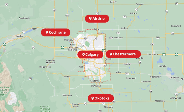 Delivery Areas